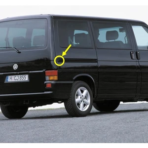 Vw Transporter T4 1991-03 Sağ Sürgülü Kapı Rayı Uç Plastiği 701843884B