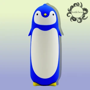 Bottle Boss Bottleboss Penguen Figürlü Paslanmaz Çelik Çocuk Matarası 350 ml