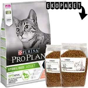 Proplan Sterilised Somonlu Kısırlaştırılmış Kedi Maması 2kg Ekopaket