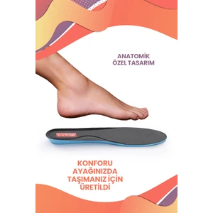 Mag Shoes Ortopedik Yumuşak Tabanlık, Rahat Konforlu Ayakkabı Tabanlığı, Memory Foam Hafızalı Tabanlık