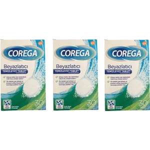 Diş Protezi Temizleyici Tablet 30 Tablet (3 Adet)