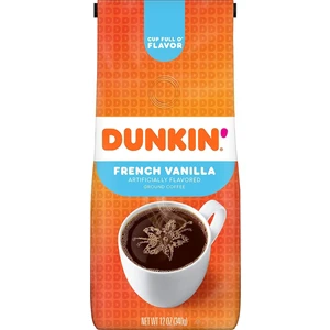 Donuts French Vanilla Ground Coffee Öğütülmüş Fitre Kahve 340 gr