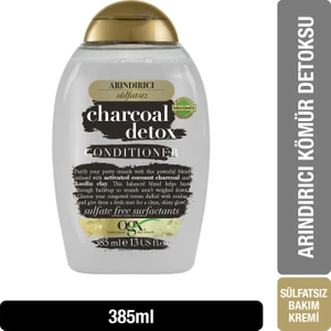 OGX Arındırıcı Kömür Detoksu Sülfatsız Saç Bakım Kremi 385 ml