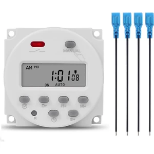 CN101A Programlanabilir Gecikmeli Zaman Ayarlı Haftalık 12V Röle Kuluçka Röle