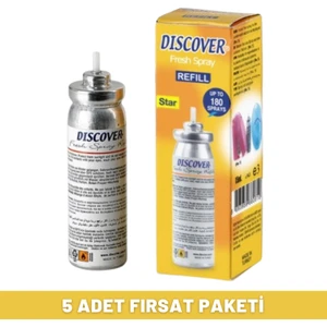 Fresh Sprey Banyo Spreyi Yedek Star (5 Adet)