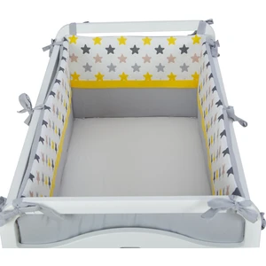 G&G Baby 60 x 120 cm Beşikler İçin Yan Koruma Bariyeri Fermuarlı 4 Parçalı