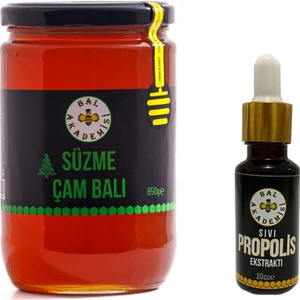 Bal Akademisi Çam Balı 850 gr + Propolis Paketi