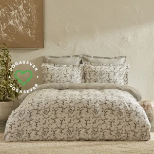 Karaca Home Ivy Recycle Tek Kişilik Nevresim Takımı Haki