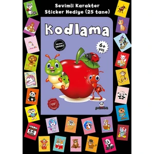 Stickerlı 6+ Yaş Kodlama - Pedagog Afife Çoruk