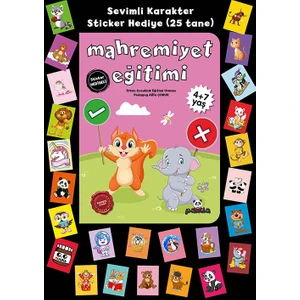 Stickerlı 4+7 Yaş Mahremiyet Eğitimi - Pedagog Afife Çoruk