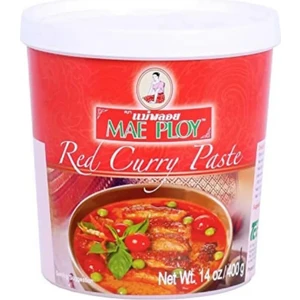 Mae Ploy Kırmızı Köri Ezmesi (Red Curry Paste) 400 gr