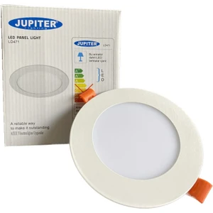 LD471 Slim Yuvarlak LED Panel 6W (6500K) 5 Adet
