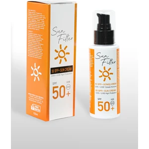 Sun Filter 50 Spf+ Sun Cream 100 ml