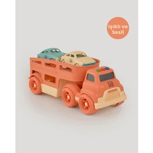 Somon Sesli ve Işıklı Taşıyıcı Tır