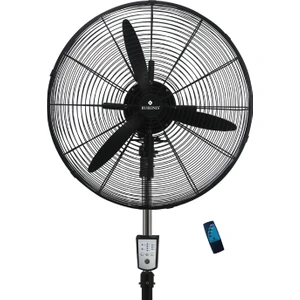 220 W Sanayi Tipi Uzaktan Kumandalı Ayaklı Vantilatör 30 Inch (76 Cm) RBS-700 Plus