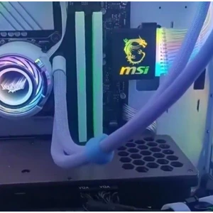 Asus, Gigabyte, Msı Loglolu Atx Güç Kaynağı 24 Pin Argb Konnektör Başlık