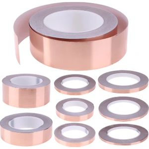 Four Season 50 Mm x 20 Mt Tek Taraflı Iletken Bakır Folyo Kapton Bant Gitar Salyangoz Kovucu