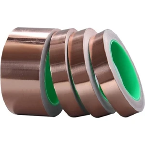 Four Season 20 Mm x 20 Mt Çift Taraflı Iletken Bakır Folyo Kapton Bant Gitar Salyangoz Kovucu