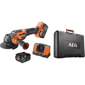 Aeg BEWS 18-125BLPX2-502C 2x5.0Ah Çift Akülü Kömürsüz Taşlama - 4935480858