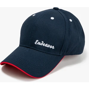 Kep Şapka Slogan İşlemeli Pamuklu