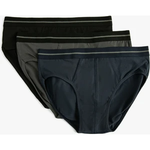 3'lü Slip Boxer Seti Çok Renkli