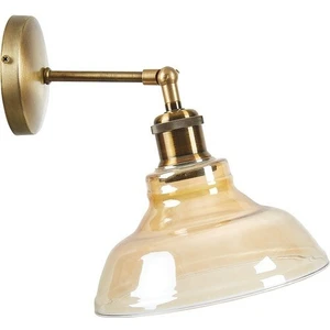 Vintage Eskitme Bal Camlı  Rustik Aplik Duvar Lambası