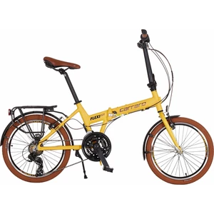 Flexi 121 Vb V Fren Shimano 21 Vites Katlanır Bisiklet  Sarı