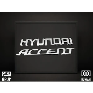 Çakır Grup Hyundai Accent Era Kasa Bagaj Yazısı Orjinal Boyut 1.sınıf Kalite