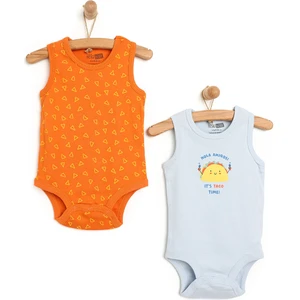 HelloBaby Taco Time 2li Atlet Body Kız Bebek
