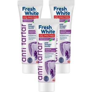 Fresh White Favori Fresh White Diş Pastası Anti Tartar 90G (3 Adet)