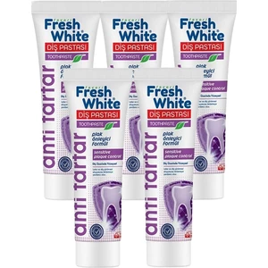 Fresh White Favori Fresh White Diş Pastası Anti Tartar 90G (5 Adet)