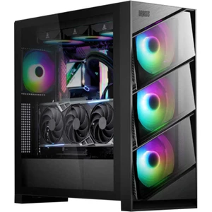 Air 4x ARGB USB 3.0 + Type C PSU Yok ATX Mid Tower Gaming Bilgisayar Kasası Siyah