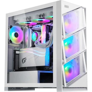 Air 4x ARGB USB 3.0 + Type C PSU Yok ATX Mid Tower Gaming Bilgisayar Kasası Beyaz