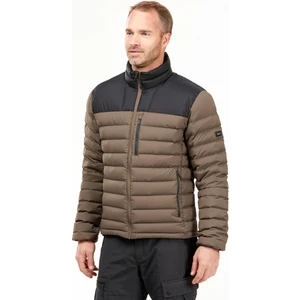 FORCLAZ Erkek Outdoor Trekking Şişme Mont - Kuş Tüyü - Kahverengi - MT500 -10°C