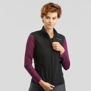 Quechua Kadın Polar Outdoor Yelek - Siyah - Mh120