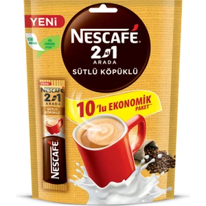 2'si 1 Arada Sütlü Köpüklü 10'lu Paket