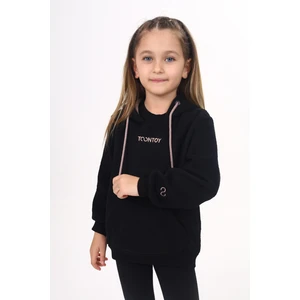 Toontoy Kids Toontoy Unisex Çocuk Nakışlı Sweatshirt