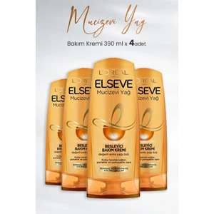 Mucizevi Yağ Besleyici Bakım Kremi Amla Yağı 390 ml x 4 Adet