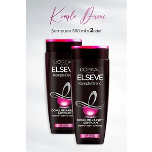 Komple Direnç Şampuan 360 ml x 2 Adet