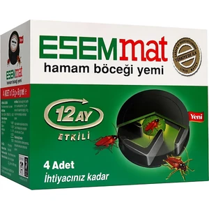 Hamam Böceği Yemi 12 Ay Etkili 4 Adet