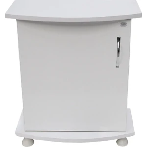 Kanki Pet İthal Akvaryum  beyaz Sehpa 58 x 28 x 67 cm