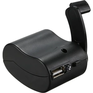 Guangdong Spirit Cep Telefonu Acil Şarj Cihazı USB El Şarj Cihazı Seyahat El Krank -Siyah (Yurt Dışından)