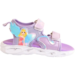 Kız Çocuk Işıklı Sandalet Ayakkabı Roy Spor Terlik