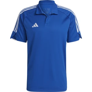 TIRO23 L Polo Erkek Futbol Polo Yaka Tişört IC7859 Mavi