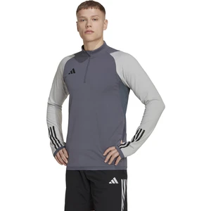 TIRO23 C Tr Top Erkek Futbol Uzun Kollu Antrenman Üstü HU1316 Gri