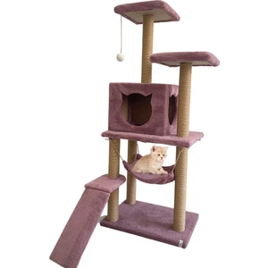 Kedi Tırmalama Platformlu S9 Gül Kurusu