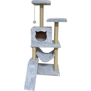 Kedi Tırmalama Platformlu S9 Gri