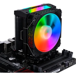 Coldpower L4X1 Işlemci Soğutucu 4 Bakır Boru 12 Cm RGB Fan 160 Tdp