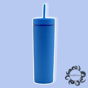 Bottle Boss Çift Katmanlı Pipetli Sızdırmaz Kapak Bardak Matara 480 ml
