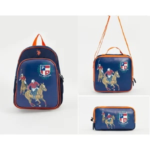 U.S. Polo Assn. Okul, Beslenme ve Kalem Çantası 3'lü Set